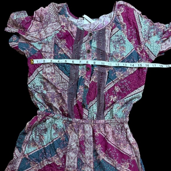 Matilda Jane button up  435 Romper Size 14 k20 - Picture 3 of 7